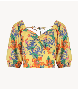 HARPER & YVE Top STACEY-SS Banana Flower