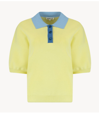 HARPER & YVE Top SANNY-SS Wax Yellow