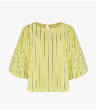 HARPER & YVE Top LEVY-LS Yellow Stripe