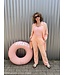 10DAYS Badpak bathing suit stripes peach