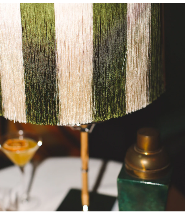 Palais Lampenkap Lampshade Palais x Hôtel Magique Lampshade Ava Green (Round L Ø35 cm)