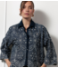 Studio Anneloes Blouse Midge broderie blouse dark blue / off white
