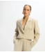 Refined Department Blazer ladies woven cropped blazer NIV check