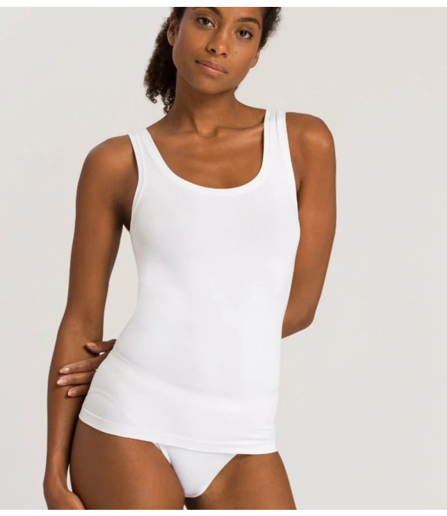 HANRO Top Tank Top Touch Feeling white