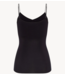 HANRO Top Padded Spaghetti Top Cotton Seamless black