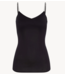 HANRO Top Padded Spaghetti Top Cotton Seamless black
