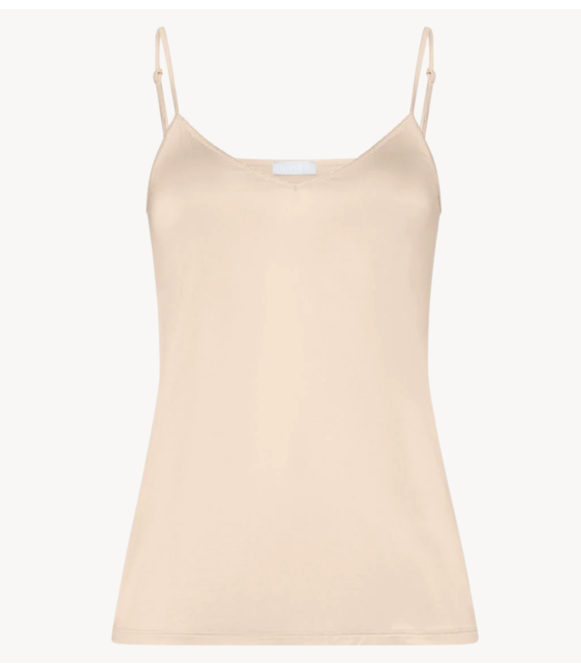 HANRO Top Spaghetti Top Satin Deluxe natural