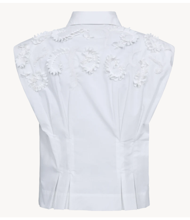Copenhagen Muse Blouse CMVATAN-SHIRT Bright White