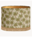 Palais Lampenkap Lampshade Laura Fern & Ecru (Oval M Ø30 cm Fringe)