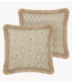 Palais Kussen Outdoor Double Sided Cushion Laura Sand & Ecru x Rosita Sand & Ecru (45x45)