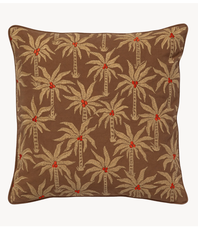 Palais Kussen Cushion Laura Cinnamon & Sand (50x50)