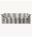 HKLIVING Bank Nomad couch: 244cm rocco, chalkstripe