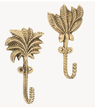 Doing Goods Wandhaak Devi Palmtree Hook set