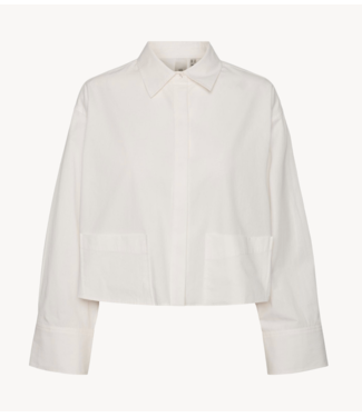 Y.A.S Blouse Yaslee ls short shirt star white