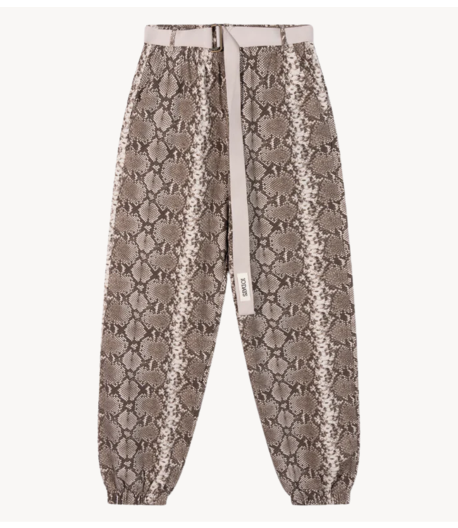10DAYS Broek bar jogger easy snake rope