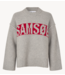 Samsøe Samsøe Trui SAKEIKU SAMSØE SWEATER 11250 Grey Mel.