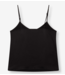 Alix The Label Top ladies woven satin beaded camisole black