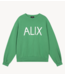 Alix The Label Trui ladies knitted clean logo sweater bright green