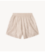 Alix The Label Short ladies woven foil shorts silver