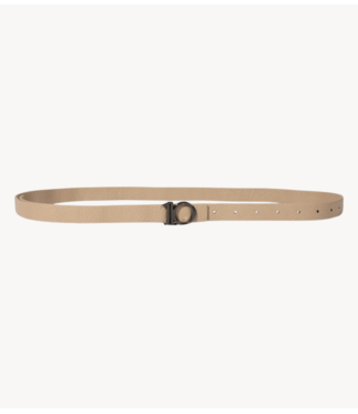 10DAYS Riem monogram belt light earth