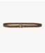 10DAYS Riem monogram belt truffle
