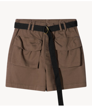 10DAYS Broek short utility shorts truffle