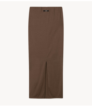 10DAYS Rok long skirt truffle