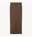 10DAYS Rok long skirt truffle