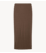 10DAYS Rok long skirt truffle
