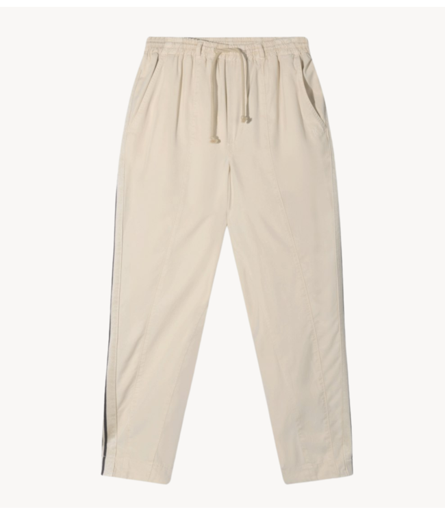 10DAYS Broek wide tapered pants tencel light earth