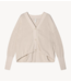 10DAYS Vest v-neck cardigan mesh