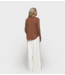 10DAYS Blouse wrap blouse truffle