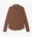 10DAYS Blouse wrap blouse truffle