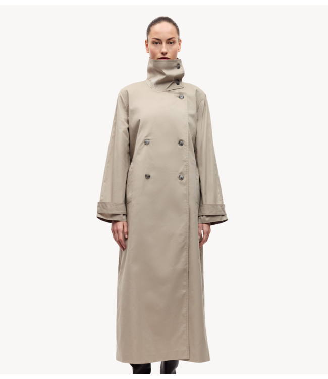 Samsøe Samsøe Jas SAHAYES COAT 15775 Aluminium