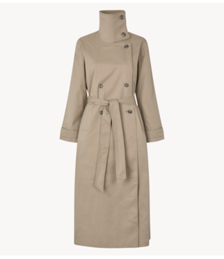 Samsøe Samsøe Jas SAHAYES COAT 15775 Aluminium