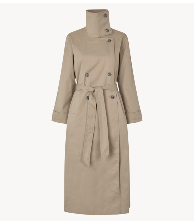 Samsøe Samsøe Jas SAHAYES COAT 15775 Aluminium