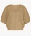 BY-BAR Blouse mabel lurex blouse gold