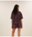 BY-BAR Blouse mara linen blouse plum