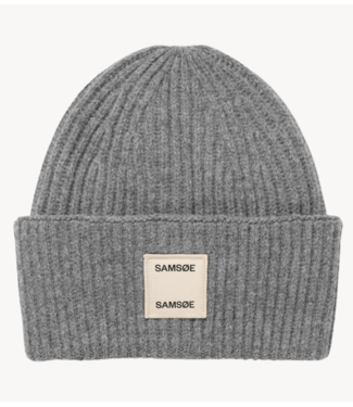 Samsøe Samsøe Muts SAMSOE BEANIE 15010 Dark Grey Mel.