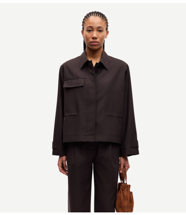 Samsøe Samsøe Jacket SALIXA JACKET 14930 Black Coffee