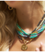 MIMI ET TOI Ketting Kennedy mint Necklace
