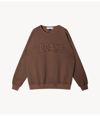 10DAYS Trui LA sweater truffle