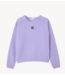American Vintage Trui East lavande pastel chine