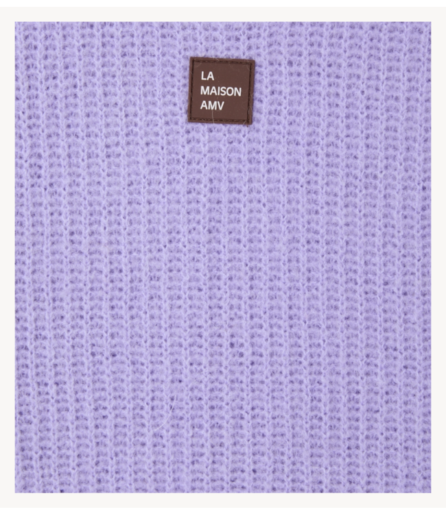 American Vintage Trui East lavande pastel chine