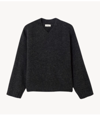 American Vintage Trui EAST CHARCOAL MELANGE