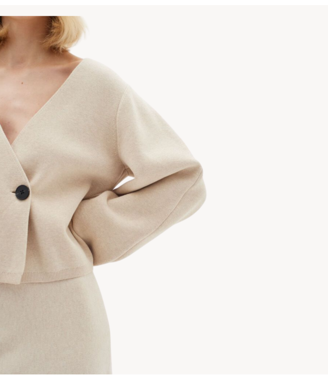 Inwear Vest KayllaIW Cardigan Haze Melange