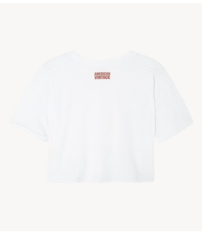 American Vintage T-shirt Apoly White