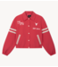 Alix The Label Jacket ladies woven sport bomber light bordeaux