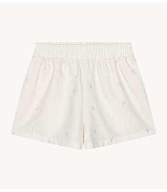 Alix The Label Broek ladies woven twill bull shorts cream