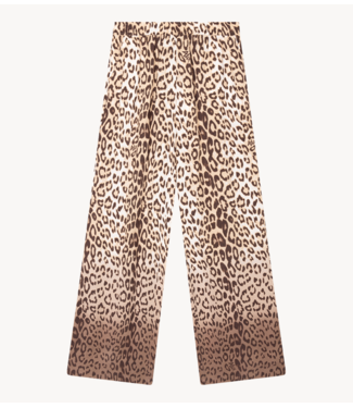Alix The Label Broek ladies woven animal crepe pants